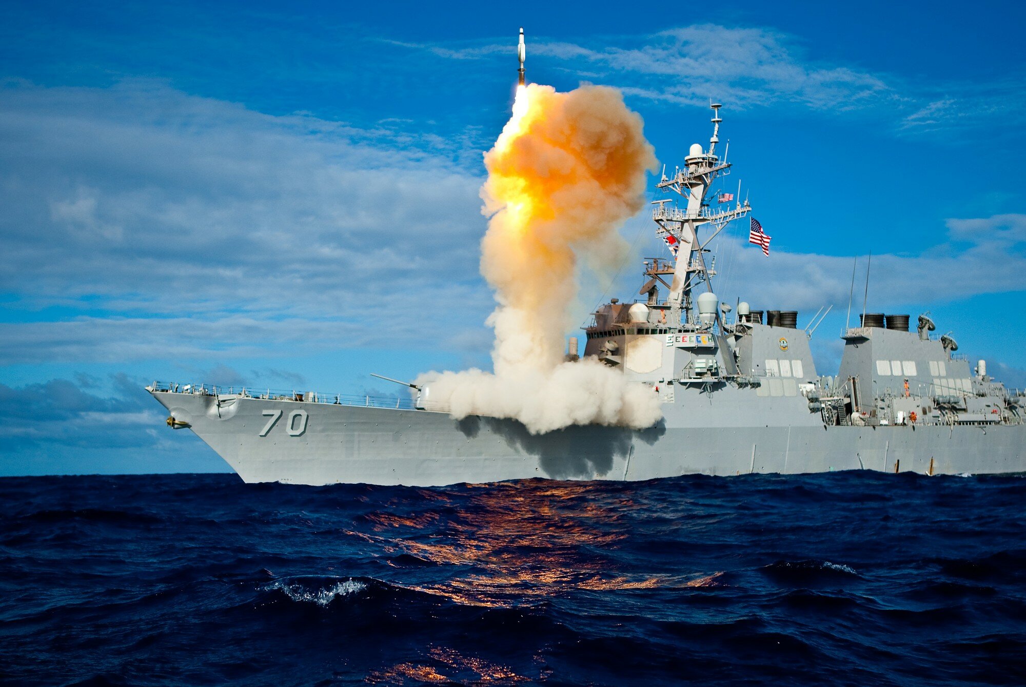 ВМС США провели випробування ракет-перехоплювачів Block 1B, батарея яких базуватиметься в Румунії